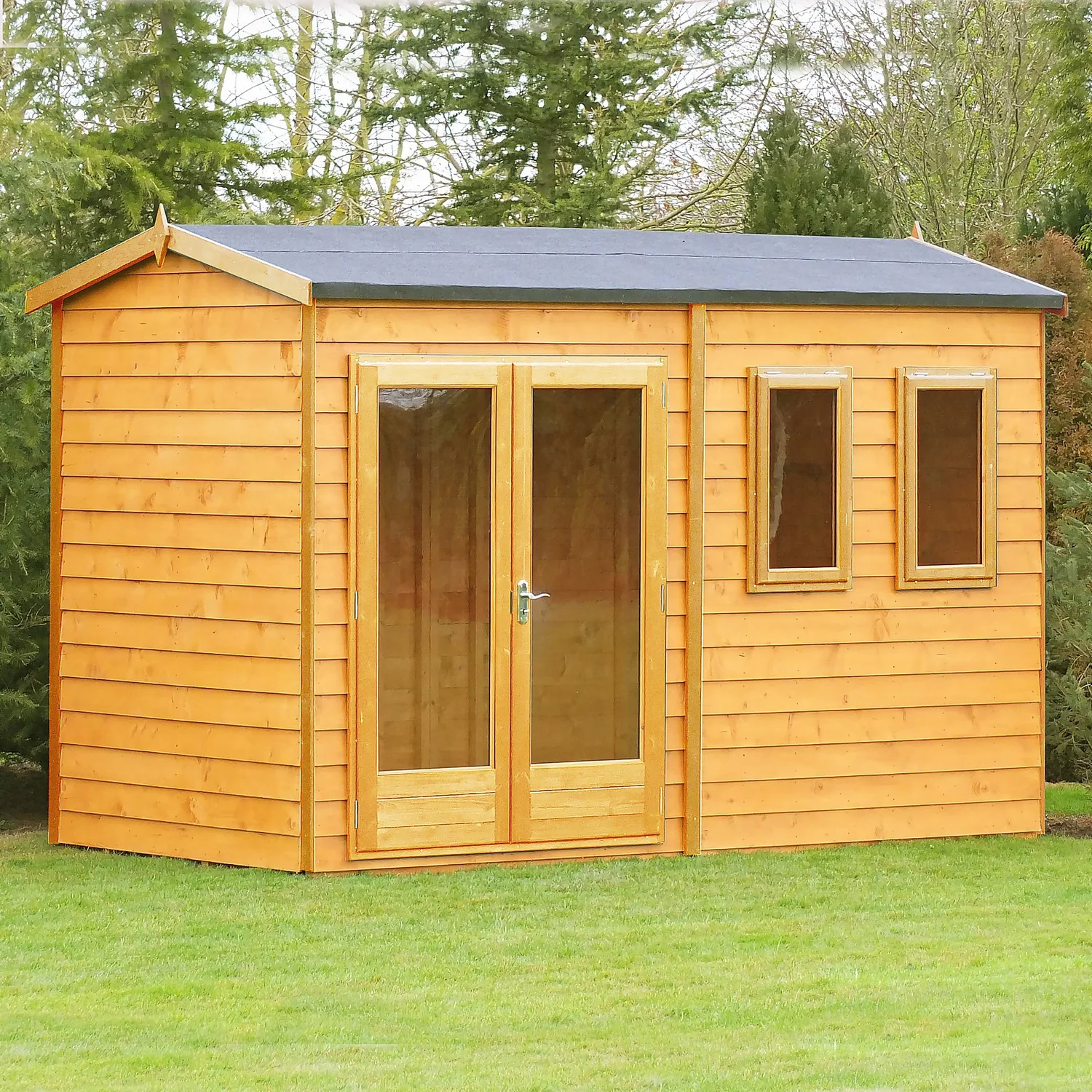 Shire 12 X 7ft Double Door Garden Office - Including Installation 2 Shire 12 X 7ft Double Door Garden Office - Including Installation - Image 2