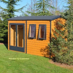Shire 12 X 12ft Double Door Garden Office - Including Installation -Garantia Sales Store 13505332 3884931200242582