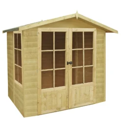Shire 7 X 7ft Buckingham Double Door Summerhouse