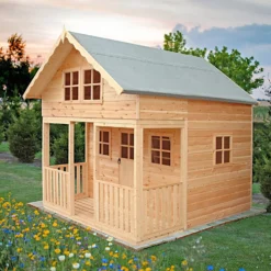 Shire 8 X 10ft Lodge Kids Wooden Playhouse - Including Installation -Garantia Sales Store 13505349 1684931992548186