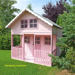 Shire 8 X 10ft Lodge Kids Wooden Playhouse - Including Installation -Garantia Sales Store 13505349 1984931992690590