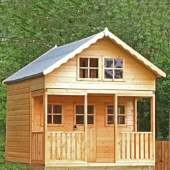 Shire 8 X 10ft Lodge Kids Wooden Playhouse - Including Installation -Garantia Sales Store 13505349 9814931992410759