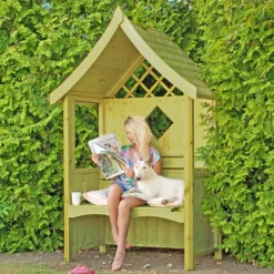 Shire 4x2ft Arum Garden Arbour -Garantia Sales Store 13505351 1254932698218683