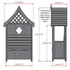 Shire 4x2ft Arum Garden Arbour -Garantia Sales Store 13505351 1634932698171973
