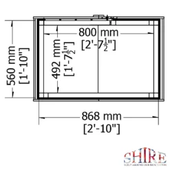 Shire Handy Garden Storage 3x2ft 11 Shire Handy Garden Storage 3x2ft -Garantia Sales Store 13508666 1184931200396461