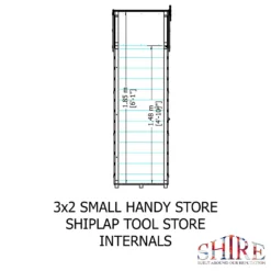 Shire Handy Garden Storage 3x2ft 12 Shire Handy Garden Storage 3x2ft -Garantia Sales Store 13508666 8454931200440696