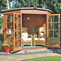 Shire 8x8ft Hampton Summerhouse - Including Installation -Garantia Sales Store 13508671 1274926476376963