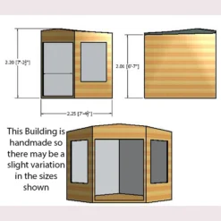 Shire 8x8ft Hampton Summerhouse - Including Installation -Garantia Sales Store 13508671 2764926476219274