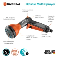 GARDENA Classic Multi-Sprayer -Garantia Sales Store 13514455 1214926525285465