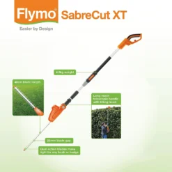 Flymo SabreCut XT TeleHedge Trimmer -Garantia Sales Store 13524809 7354936880249328