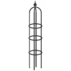 Agriframes Decorative Garden Obelisk 2m - Black