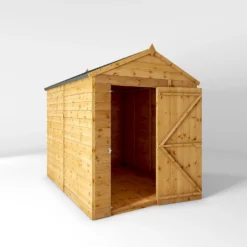Mercia 8ft X 6ft Premium Windowless Shiplap Apex Shed -Garantia Sales Store 13555779 6484949334466170
