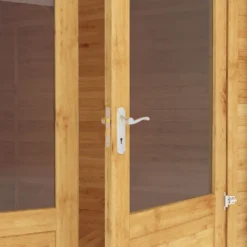 Mercia 3m X 3m Corner Log Cabin 28mm -Garantia Sales Store 13555836 1125025546330759