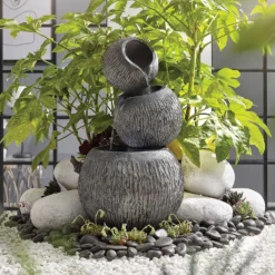 Stylish Fountain Illusion Falls Water Feature With LEDs -Garantia Sales Store 13846045 1784962027585657