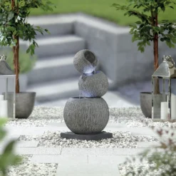 Stylish Fountain Illusion Falls Water Feature With LEDs -Garantia Sales Store 13846045 3854962027687717