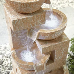 Stylish Fountain Sparkling Bowls Water Feature With LEDs -Garantia Sales Store 13846048 6124971880433253