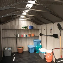 Lifetime 17.5 X 8ft Dual Entry Outdoor Storage Shed - Installation Included 10 Lifetime 17.5 X 8ft Dual Entry Outdoor Storage Shed - Installation Included -Garantia Sales Store 13911315 1714978027846053