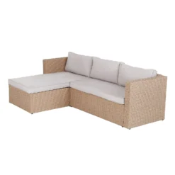 Alexandria Rattan Effect Garden Corner Sofa Set -Garantia Sales Store 13936306 1115022386545089