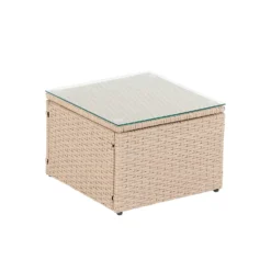 Alexandria Rattan Effect Garden Corner Sofa Set -Garantia Sales Store 13936306 1515022386574894