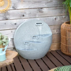 Stylish Fountain Kyoto Falls Garden Water Feature With LEDs -Garantia Sales Store 13947170 2105005844858475