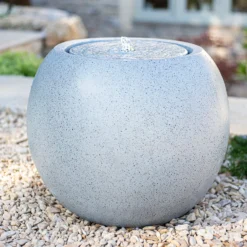 Stylish Fountain Nara Ripple Garden Water Feature With LEDs -Garantia Sales Store 13947171 7665005844791440