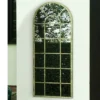 MirrorOutlet Green Country Rustic Multi Panel Design Garden Mirror - 140x56cm
