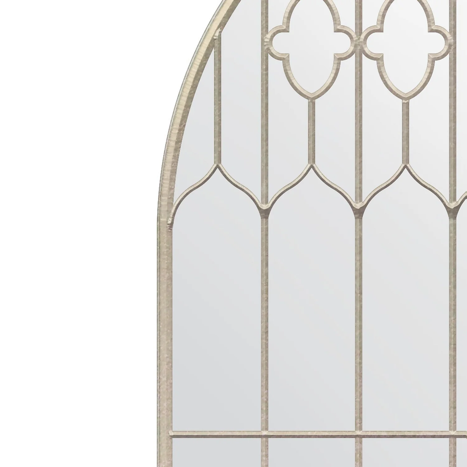MirrorOutlet Buttercup Country Arch Large Garden Mirror - 140x75cm 3 MirrorOutlet Buttercup Country Arch Large Garden Mirror - 140x75cm - Image 3