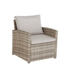 Matara Tea For Two Rattan Effect Bistro Set -Garantia Sales Store 13951469 2105022413877399