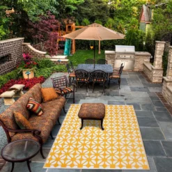 Homebase Outdoor Rug - Mustard 160x230cm -Garantia Sales Store 13953338 1144989199346799