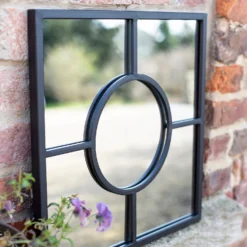Black Square Garden Mirror -Garantia Sales Store 13965928 1155001706801590