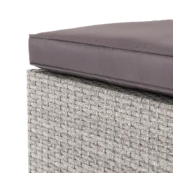 Alexandria Rattan Effect Garden Corner Sofa Set - Ash Grey -Garantia Sales Store 13971225 1575022704549355