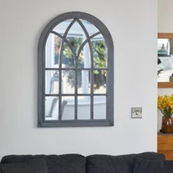 Eden Home And Garden Mirror - Grey -Garantia Sales Store 13975353 1025011241056281