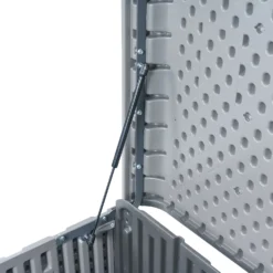 LIFETIME 515L Modern Outdoor Storage Deck Box - Rough-Cut Grey -Garantia Sales Store 13997405 1725000055509940