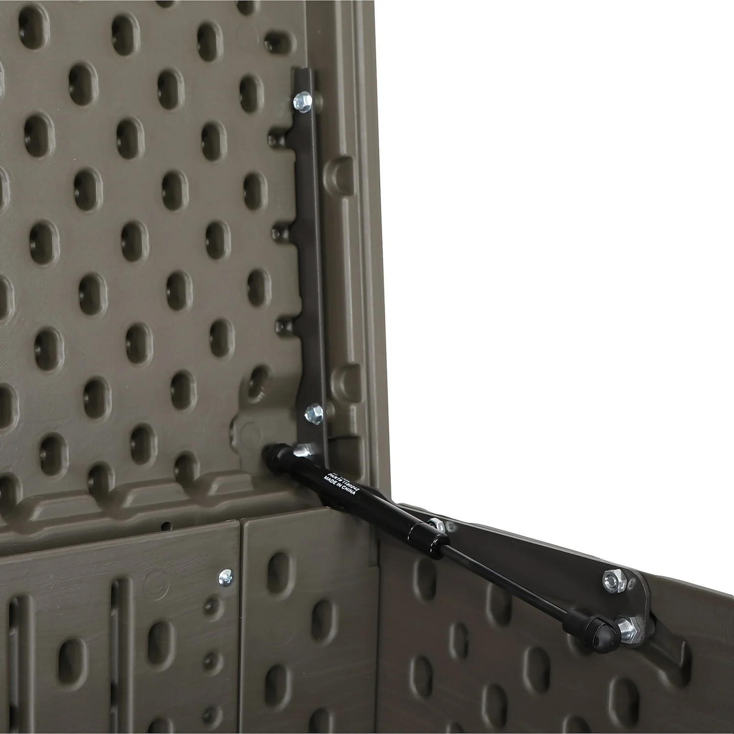 LIFETIME 568L Outdoor Storage Deck Box - Rough-Cut Brown 8 LIFETIME 568L Outdoor Storage Deck Box - Rough-Cut Brown - Image 8