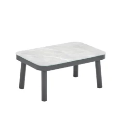 Heba Grey Metal Garden Corner Sofa Set -Garantia Sales Store 14005702 6005022704839677