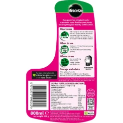 Miracle-Gro Azalea, Camellia & Rhododendron Concentrated Liquid Plant Food 800ml -Garantia Sales Store 14014511 9155034803081007