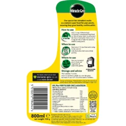 Miracle-Gro All Purpose Concentrated Liquid Plant Food 800ml 7 Miracle-Gro All Purpose Concentrated Liquid Plant Food 800ml -Garantia Sales Store 14014512 8405034803274408
