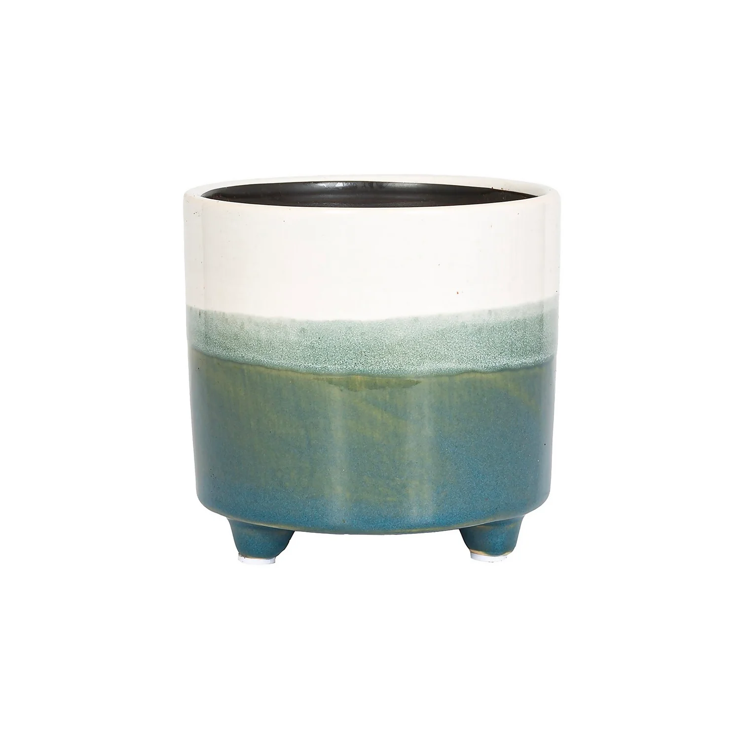 Two Tone Ombre Indoor Plant Pot - 12cm 3 Two Tone Ombre Indoor Plant Pot - 12cm - Image 3