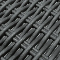 Keter California 4 Seater Outdoor Garden Furniture Chaise Lounge Set - Graphite With Grey Cushions -Garantia Sales Store 14539596 2105041801657362